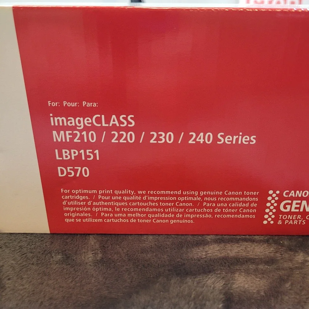 Canon 137 Genuine Toner Cartridge Black 9435B001 imageCLASS MF210 MF230 LBP151
